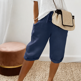 DEALCROIX | Shorts Capri à Cordon Camille