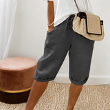 DEALCROIX | Shorts Capri à Cordon Camille