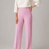 Annette Stretch Wide-Leg Trousers