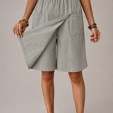Maura Wrap-Front Shorts