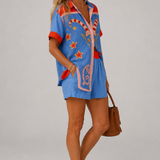 Deirdre Printed Two-Piece Set