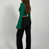 Emer Lace Neckline Top