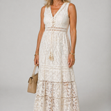 Joanne Lace Detail Maxi Dress