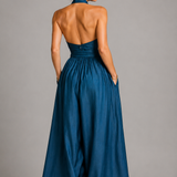 Louise Halter Wide-Leg Jumpsuit
