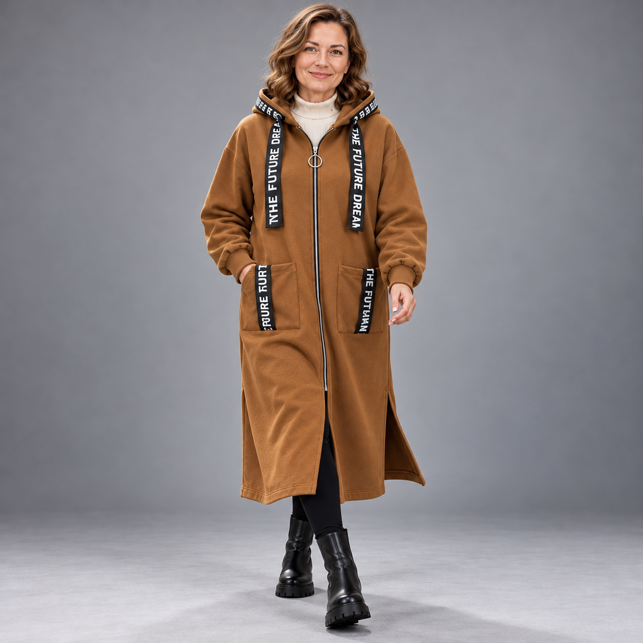 Deirdre Hooded Coat