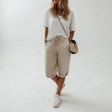 Rita Cotton Bermuda Shorts