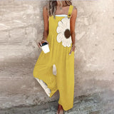 Niamh Relaxed Printed Dungarees