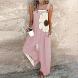 Niamh Relaxed Printed Dungarees