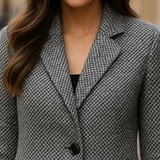 Orlaith Houndstooth Tailored Coat