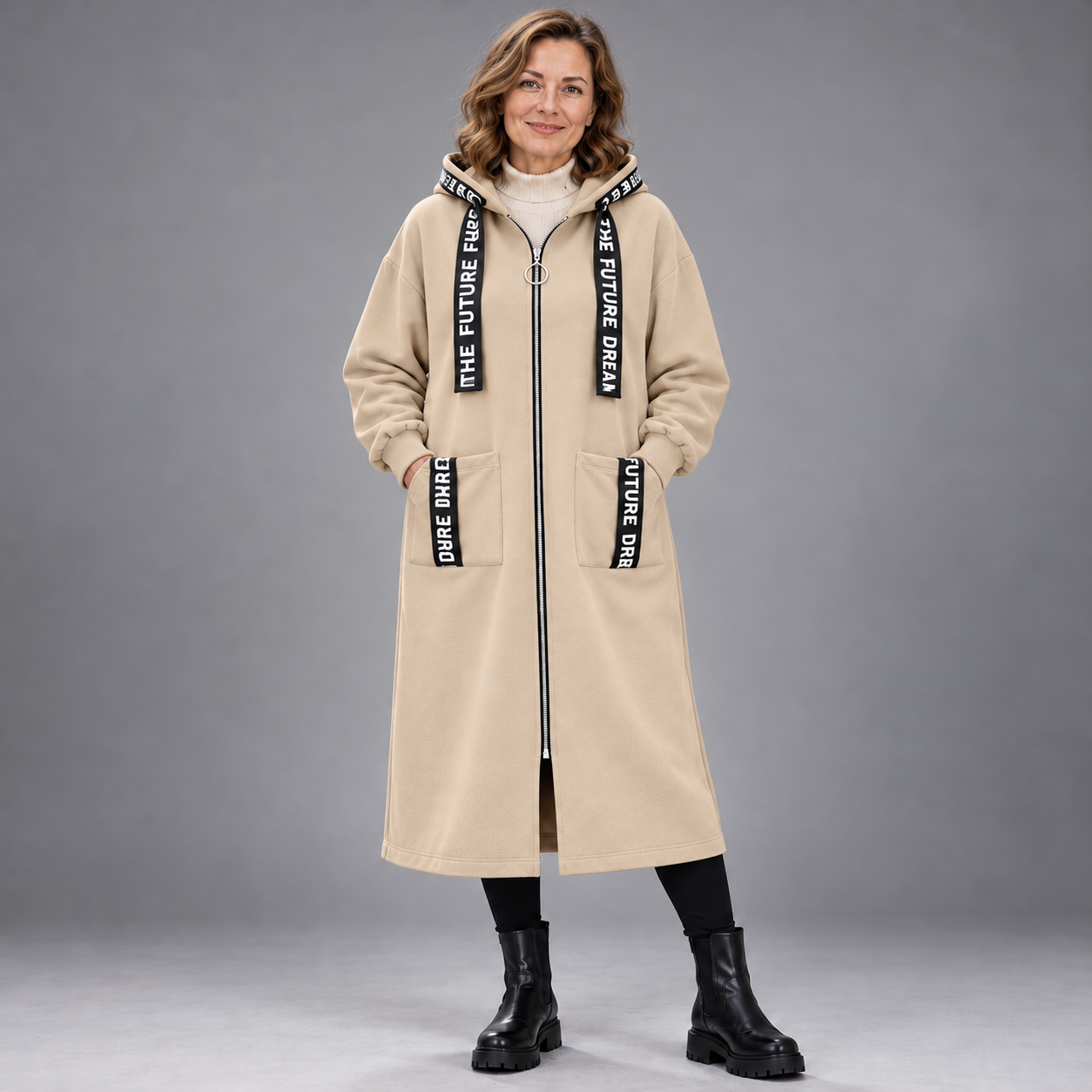 Deirdre Hooded Coat