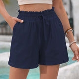 DELACROIX | Short Taille Haute Décontracté Été Emma