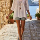 Caitríona Embroidered Blouse