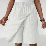 Maura Wrap-Front Shorts