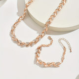 Deirdre Herringbone Jewellery Set