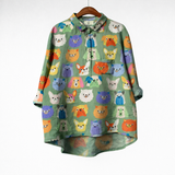 Nuala Dog Print Shirt
