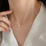 Erin Solitaire Necklace