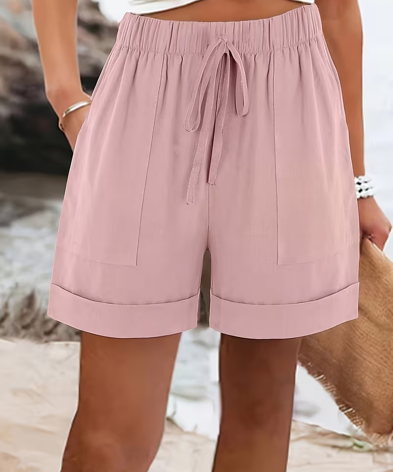 Nora Drawstring Summer Shorts