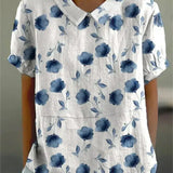Clodagh Blue Floral Blouse