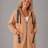 Eileen Fleece-Lined Hooded Coat