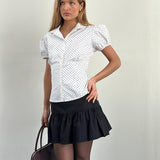 Ailbhe Fitted Short-Sleeve Shirt