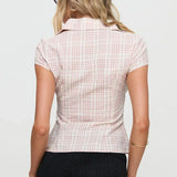 Muireann Fitted Check Shirt