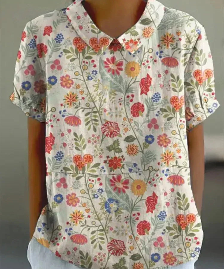 Clodagh Blue Floral Blouse