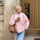 Síle Relaxed Pink Jumper