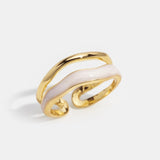 Fiona Layered Gold Ring