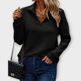 Dearbhla Ribbed Zip Jumper