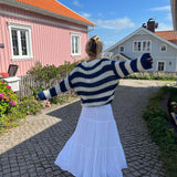 DELACROIX | PULL OVERSIZE EN TRICOT RAYÉ