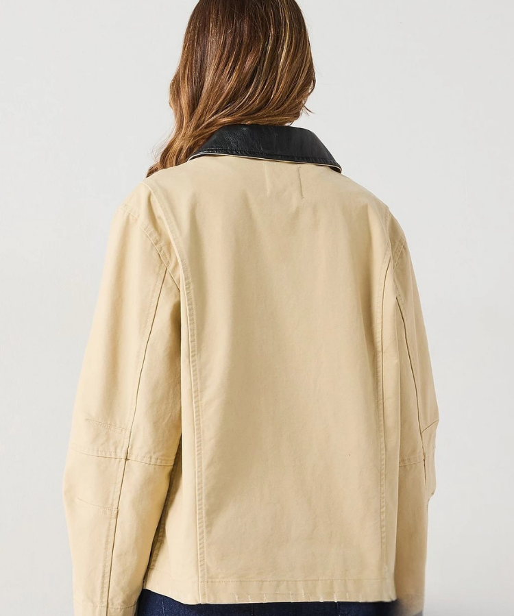 Laoise Contrast Collar Jacket