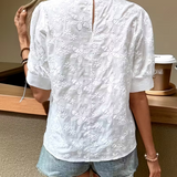 Gráinne Embroidered Floral Blouse