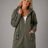 Eileen Fleece-Lined Hooded Coat