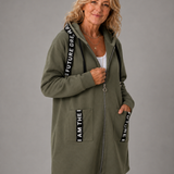 Eileen Fleece-Lined Hooded Coat