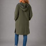 Eileen Fleece-Lined Hooded Coat